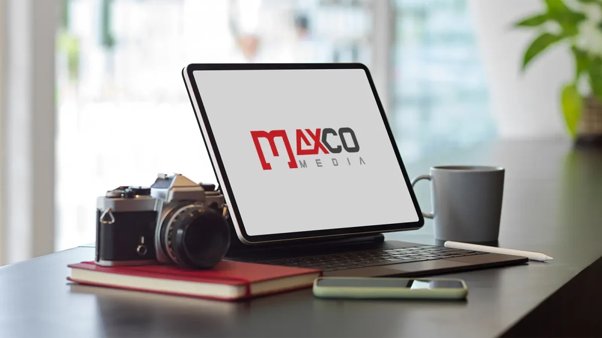 Logo Design for Media Company Maxco Media
