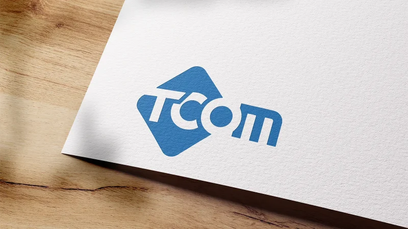 Technology Logo Design for Tcom